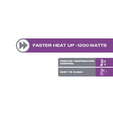 Salton 红外线可调节式速热便携电炉 2款选 Infrared Double Burner Cooktop