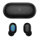 小米有品 Haylou无线蓝牙耳机 带充电座 黑色/白色 True Wireless Earbuds BK V5.0 Bluetooth