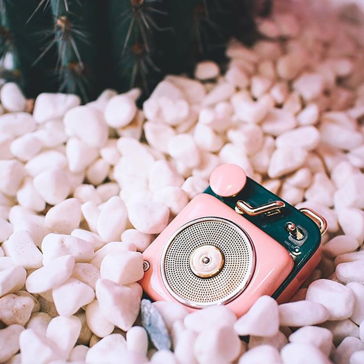 猫王Muzen 迷你复古蓝牙音响 三色可选