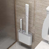 TPR wall-mounted combination toilet brush