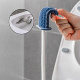 TPR wall-mounted combination toilet brush