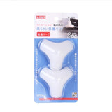 Table Corner Silicone Soft Protective Pad Two-Color Mixed Hair