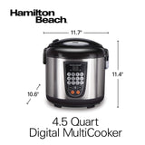 Hamilton Beach 10杯容量多功能锅 10-cup Digital Multi-cooker 700W