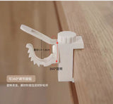 Adjustable rod-shaped hanging clip 2 into rod-shaped hanging clip buckle-type right-angle table can be used as a stable clip