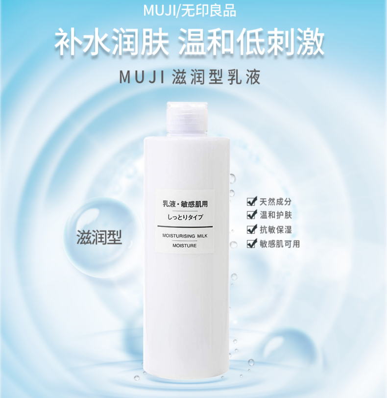 Muji 无印良品基础润肤乳液200ml – 买吧The Best Shop