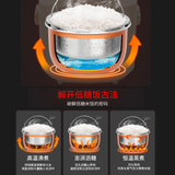 小浣熊 3杯低糖电饭煲 带不锈钢蒸架 3-cup Low-carb Rice Cooker/Warmer 350W