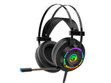 MARVO RGB背光立体声游戏麦克风耳机 USB款 HG9062
