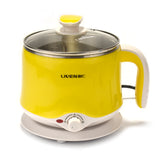 LIVEN Electric Hot Pot/Cooker 1.5L 600W Yellow 利仁1.5升多功能电煮锅 小火锅 黄色