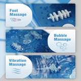 MaxKare 加热按摩4轮足浴桶 Foot Spa Bath Massager 4 Rollers