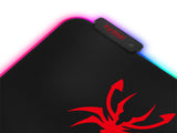 Marvo 7色RGB炫光游戏鼠标垫中号 (35x25cm)