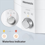 Homech 超声波冷雾定时加湿器 2.5L