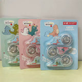 Dinosaur Correction Tape Error Correction Tape 3-Pack Multicolor Mixed Hair