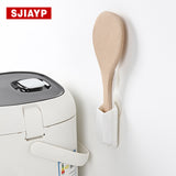 SJIAYP 吸盘饭勺座 饭勺架子 厨房用品 电饭煲饭勺托架 Rice Ladle Holder w/Suction Cup