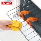 硅胶隔热盘夹【4色混發】微波炉防烫夹 厨房隔热夹 硅胶防烫手指套 防护垫 多功能隔热手指套 防烫防热手 厨房隔热盘夹