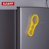 SJIAYP 葫芦形开瓶器 【红,黄】 磁性葫芦形开罐器 8字开盖器 Bottle Opener