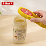 Gourd-shaped bottle opener [red, yellow] Magnetic gourd-shaped can opener 8-character cap opener