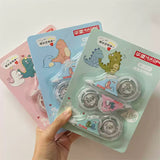 Dinosaur Correction Tape Error Correction Tape 3-Pack Multicolor Mixed Hair
