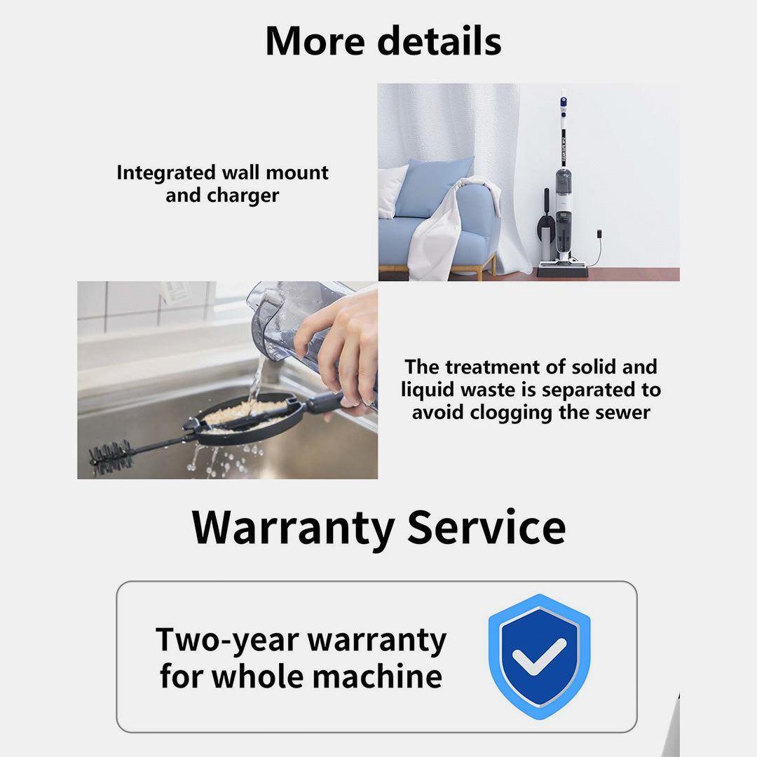 Redkey W12手持吸拖一体机 Wet & Dry Vacuum Cleaner