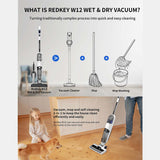 Redkey W12手持吸拖一体机 Wet & Dry Vacuum Cleaner