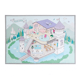 Creamhaus 宝宝游戏垫 防滑垫 - 花公主城堡