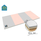 Creamhaus 奶酪屋宝宝游戏爬行折叠垫 - 粉色/灰色组合