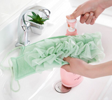 毛巾浴花搓背巾 3色