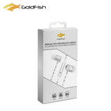 Goldfish 3.5mm接口 带话筒线控耳机 1盒装 variable Goldfish 银色