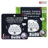 韩国 SNP 动物卡通熊猫图案舒缓眼睛疲劳蒸气眼膜眼罩 5pcs simple SNP Default Title