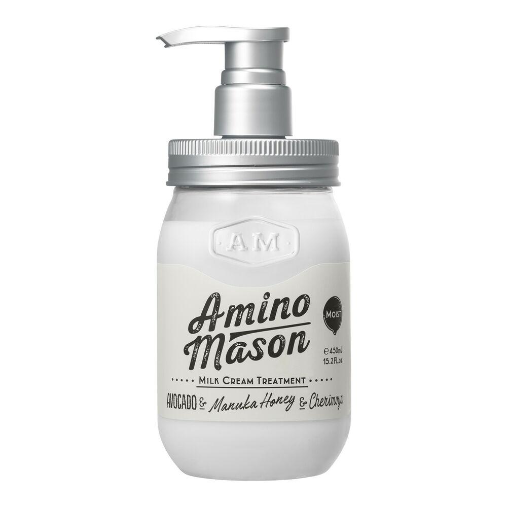 【何炅同款】Amino Mason 氨基酸植物护发素 保湿/清爽 两款可选 450ml variable Amino Mason 保湿滋润
