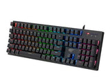 havit海威特 KB858机械游戏键盘 彩虹背光 Gaming Mechanical Keyboard
