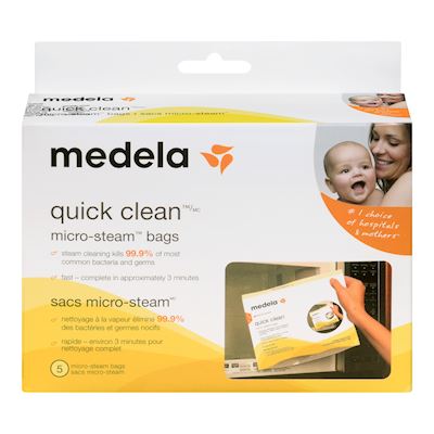 美德乐 微波炉消毒袋 5片装 maternal Medela Default 