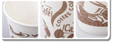 欧雅 一次性纸杯咖啡杯 200ml 50个装 simple 买吧自营 