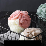 Color matching super soft bath ball foaming ball K-7105 1pc 