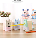 可爱造型削笔机  铅笔刀 手摇削笔刀  (多色混发)