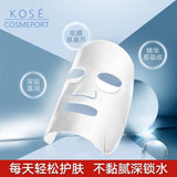 日本 高丝 宝宝嫩肌 CLEAR TURN BABYISH 滋润面膜 配合采用透明质酸 7pcs 粉色 simple KOSE