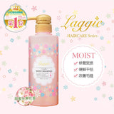 日本 LAGGIE 无硅滋润保湿洗发水 400ml 粉色 simple LAGGIE