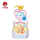 日本 牛乳石碱 QP丘比婴儿全身泡泡沐浴乳 无泪配方 保湿型 400ml