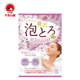 日本 牛乳石碱 胶原美肌浓密泡泡入浴剂 4款香味可选 variable COW 茉莉花香