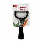 日本制 直立型厨用蔬果刮刀 黑色/白色 simple 买吧自营
